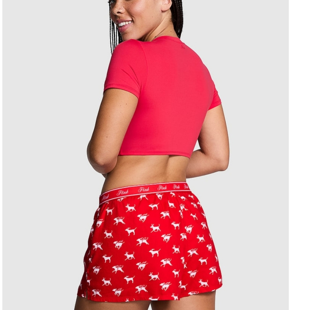 Lightweight Flannel Sleep Shorts